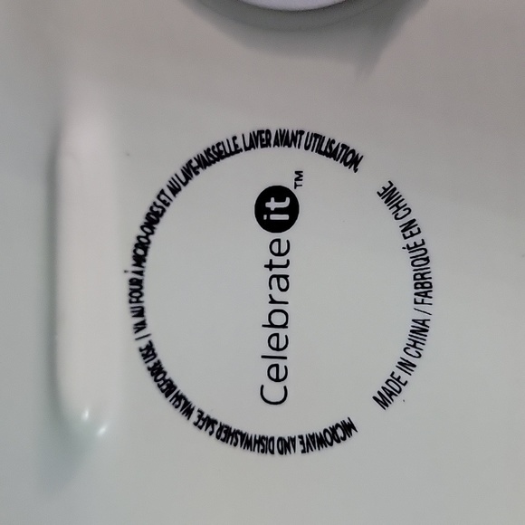 NWT Celebrate It Christmas rectangular platter - Picture 4 of 5